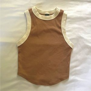 Wild Fable Brown Crop Top